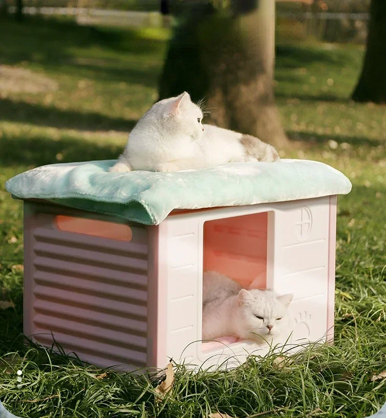 House Foldable Pet Outdoor Waterproof Weatherproof Dog Kennel Cat Shelter For Pets Indoor Sleeping