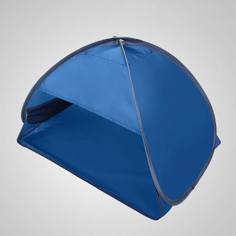 Sunshade Tent Beach Headrest UV-protecting Automatic Opened Portable Outdoor Camping For Adults Kids