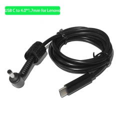 Universal USB C to DC Power Adapter Charging Cable (4.0 - 1.7mm)