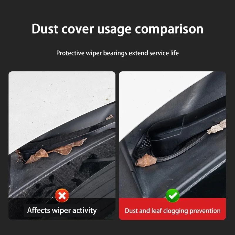 범용 자동차 와이퍼 구멍 커버 방진 잎 차단기 앞 유리 와셔 노즐 용 실리콘 보호 캡 방진 플러그 세트
