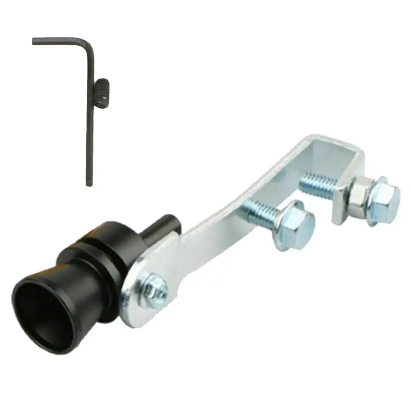 

L Size Muffler Exhaust Pipe Whistle Universal Aluminum Turbo Sound Portable Car Turbo Sound Whistle Muffler Exhaust Pipe Whistle