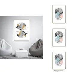 Cuadro sin marco, útil, abstracto decorativo, impreso profesionalmente, pintura artística para el hogar, pintura artística