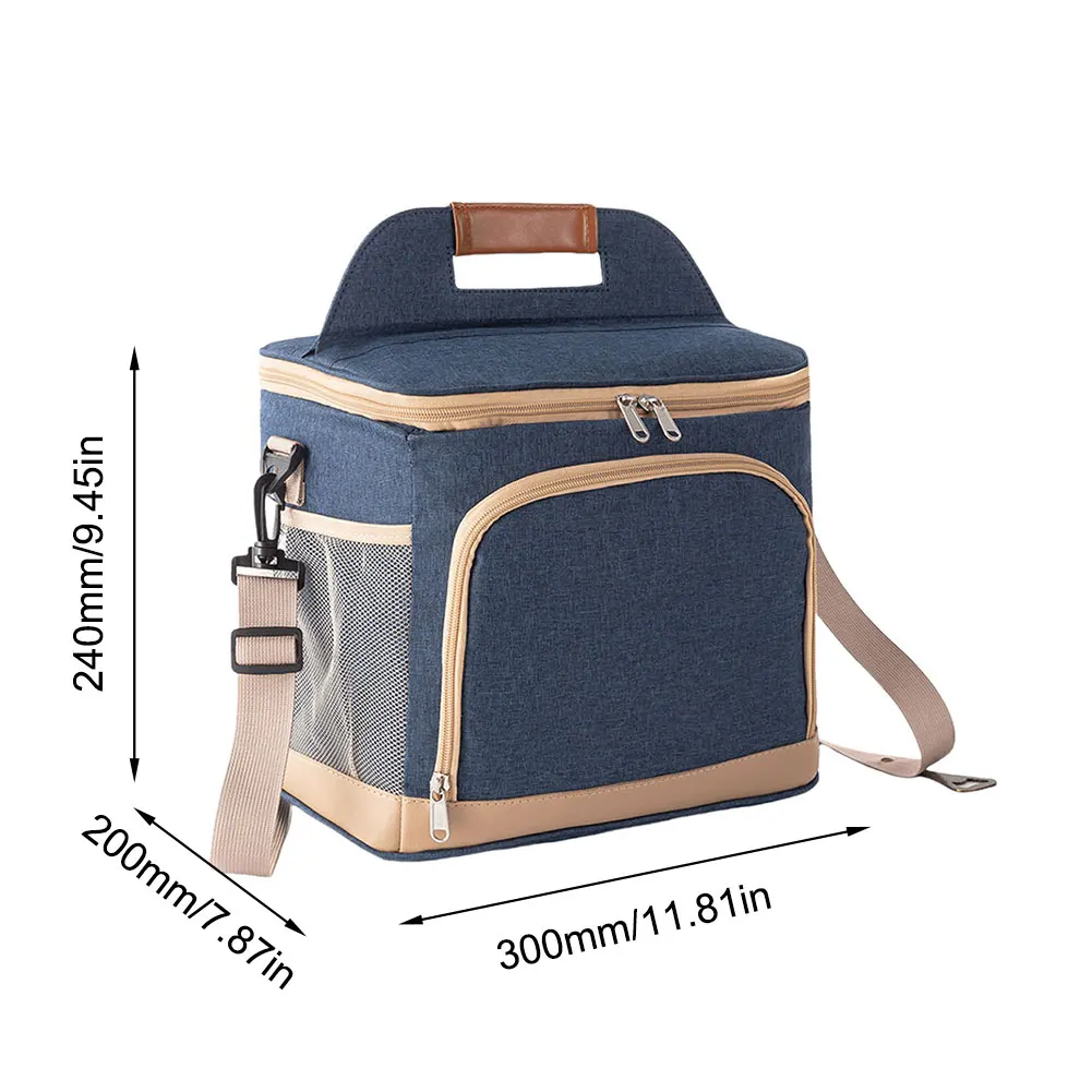 Cooler Bag With Strap Picnic Bag Sac Isotherme Insulated For Beer Big Meal Container Lunch for Picnic Outdoor Activities
