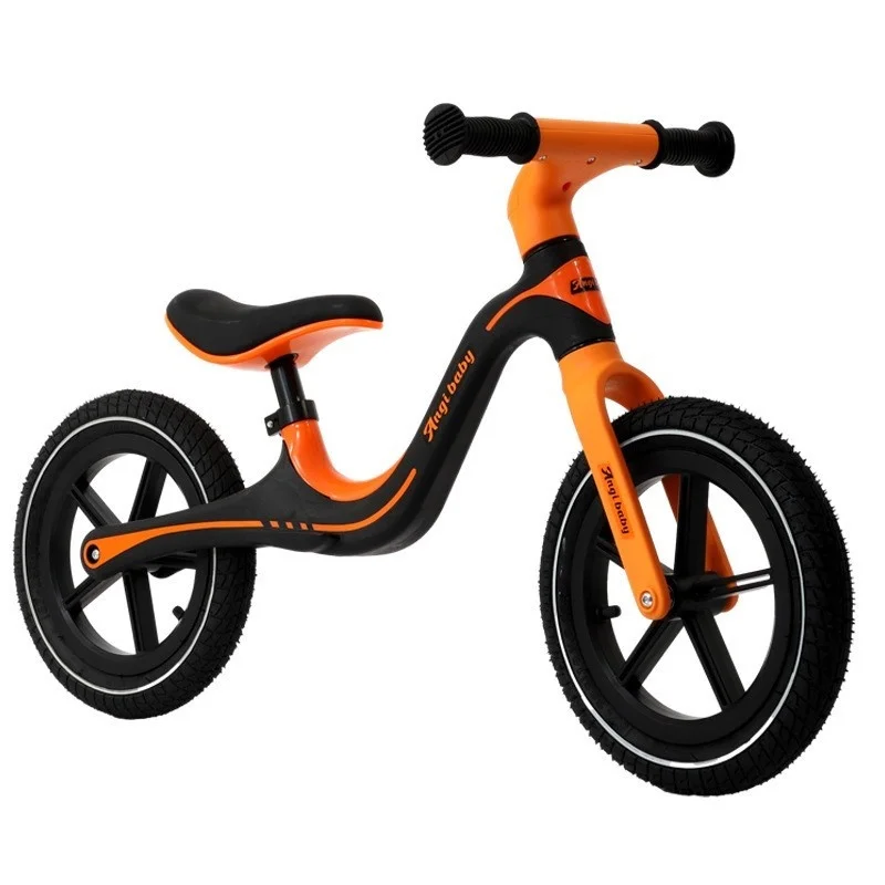 Cooya Store Children's Balance Bike 14 inch Non Pedal Bike 2-in-1 Sliding Scooter 1-3 Year Old Baby Walker Lightweight Body