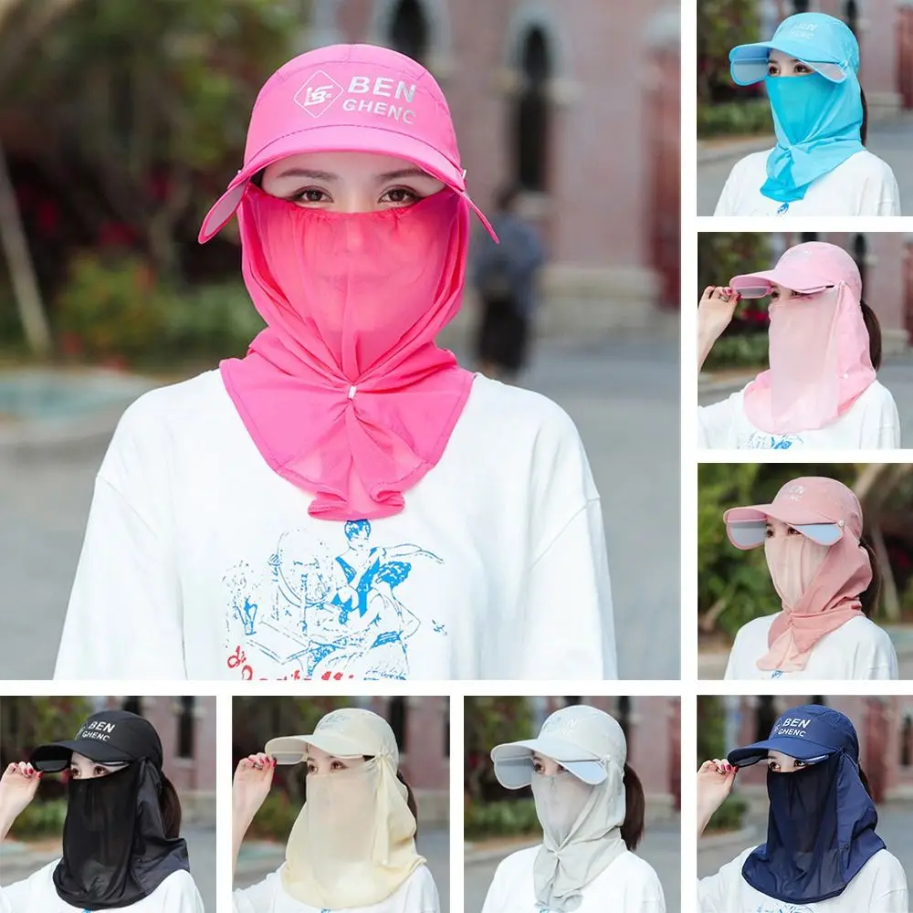 

Face Cover Scarf Bicycle Headwear Head Face Neck Gaiter Cycling Balaclava Beach Cap Visor Wide Brim Bucket Hat Sun Hat