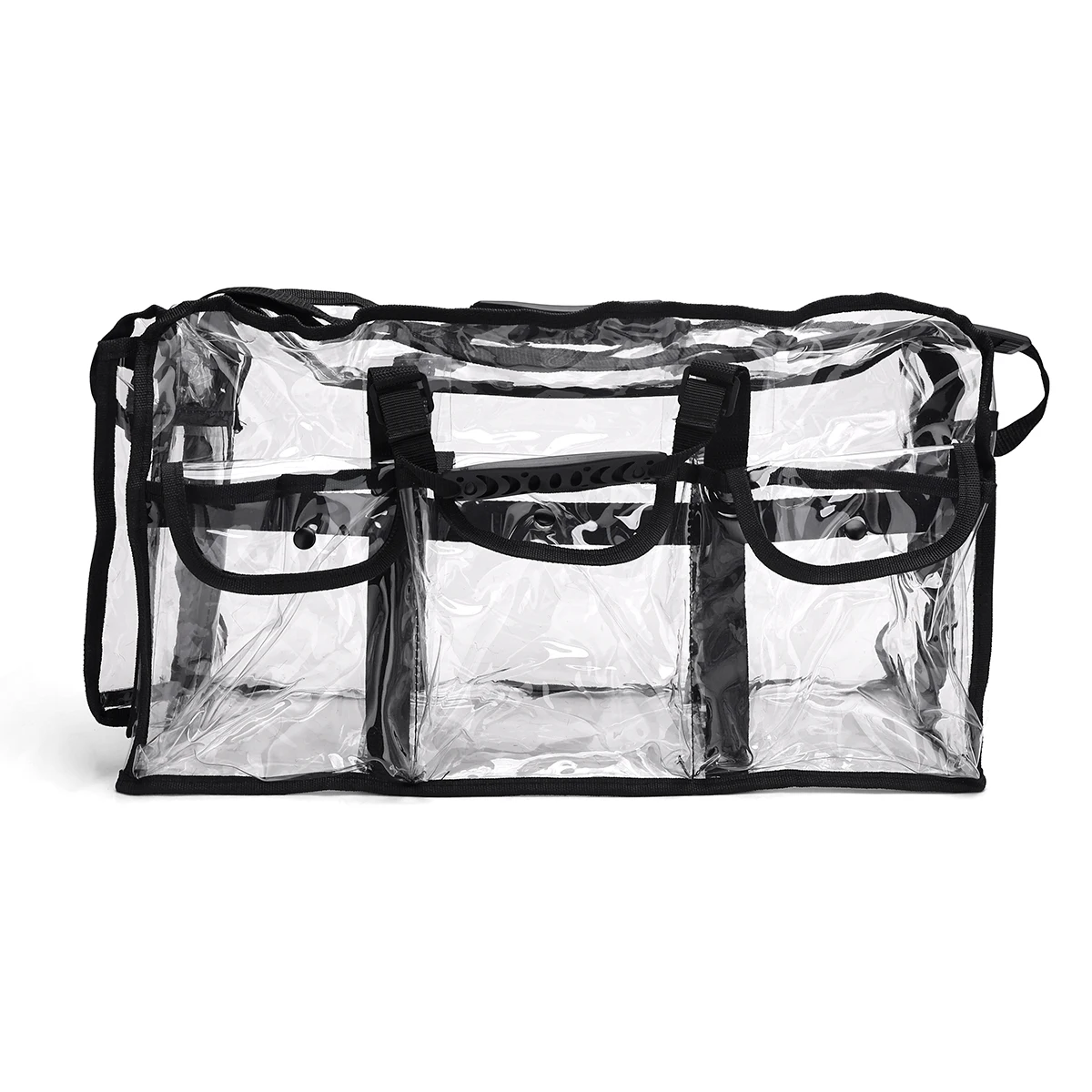 Borse per il trucco da donna Zaino per pennelli per trucco Zaino per parrucchiere Borsa da viaggio trasparente impermeabile per truccatori Regalo da donna