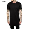 2025 Brand New Clothing Mens Black Long t shirt Men Tops Hip hop tee T-shirt Men Hiphop Short Sleeve Longline casual Tee shirts