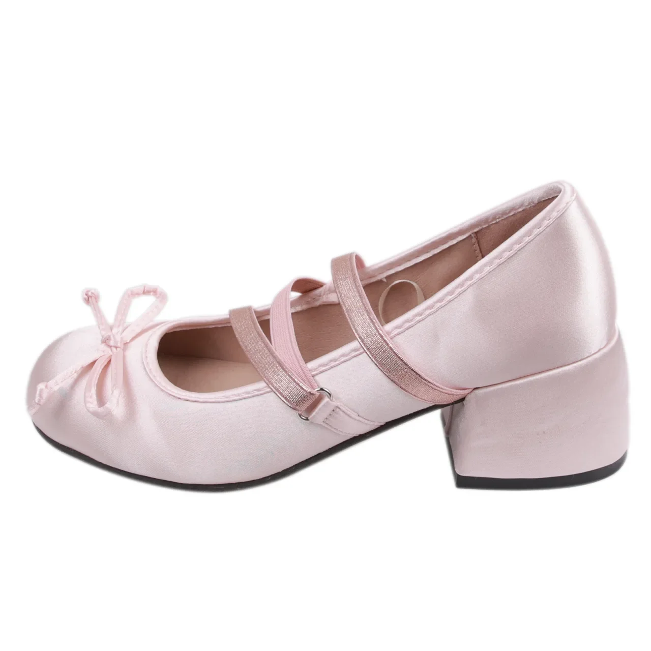 Women Pumps Bowknot Mary Jane Shoes 2024 Autumn New Lolita Dress Round Toe Shoes Designer Shallow Sandals Female Elegant Zapatos 6