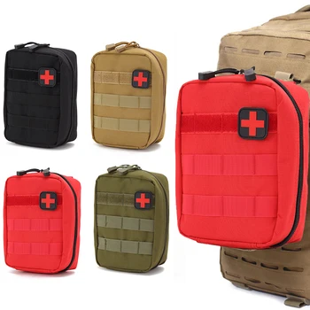 Kit di pronto soccorso per esterni Kit medico Molle EDC IFAK Sopravvivenza Marsupio di emergenza Kit EDC Accessori per la caccia all'aperto