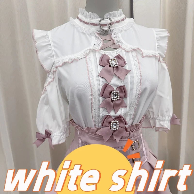 ตัวเลือกสินค้า เสื้อหวานสไตล์ญี่ปุ่น แขนยาว น่ารัก ใส่ไปไหนก็ปัง