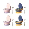 Toilet Training Potty Includes Cleaning Brush Compact Size Comfortable with Wipe 1