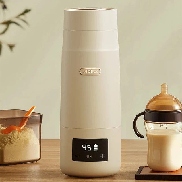 4800mah Wireless Electric Kettle Rechargeable Milk Conditioner 300ml  Thermos Cup Travel Outdoor Heating Cup Water Bottle - Electric Kettles -  AliExpress