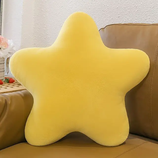 Star Throwing Pillow Super Soft and Cute Plush Toy Cushion Pillow Small Nap Children For Living Room