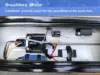 Big Boat 31.5 inch (About 80.0 cm) Large Remote Control Speed Boat for Adults Brushless Motor 70 km/h 5200mAh Dual Battery Power 6
