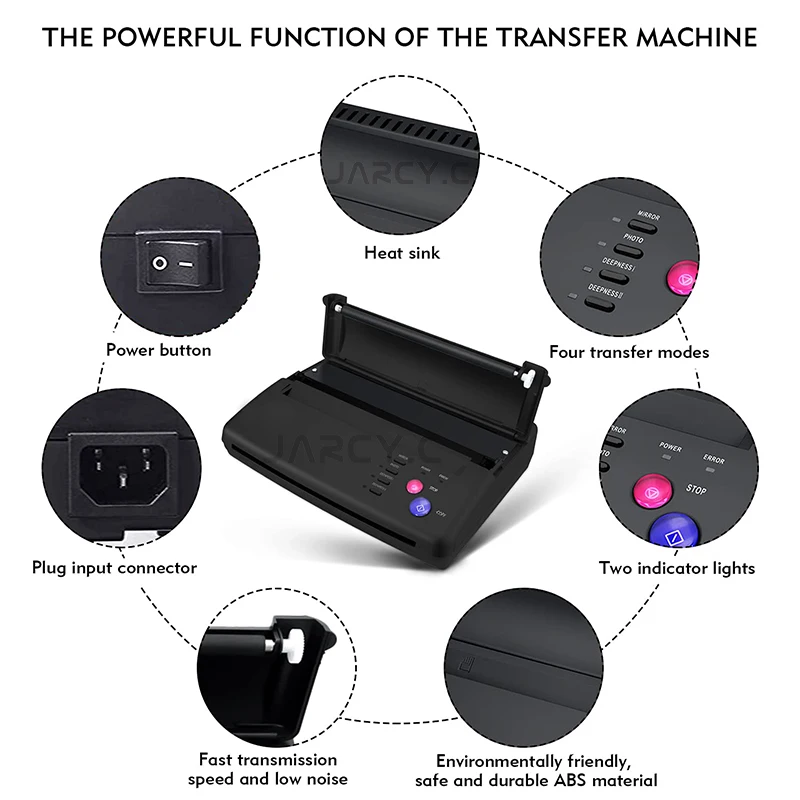 Tattoo Transfer Stencil Printer InkJet Kit Tracing Paper Thermal Transfer Paper Tattoo Accessories Machine