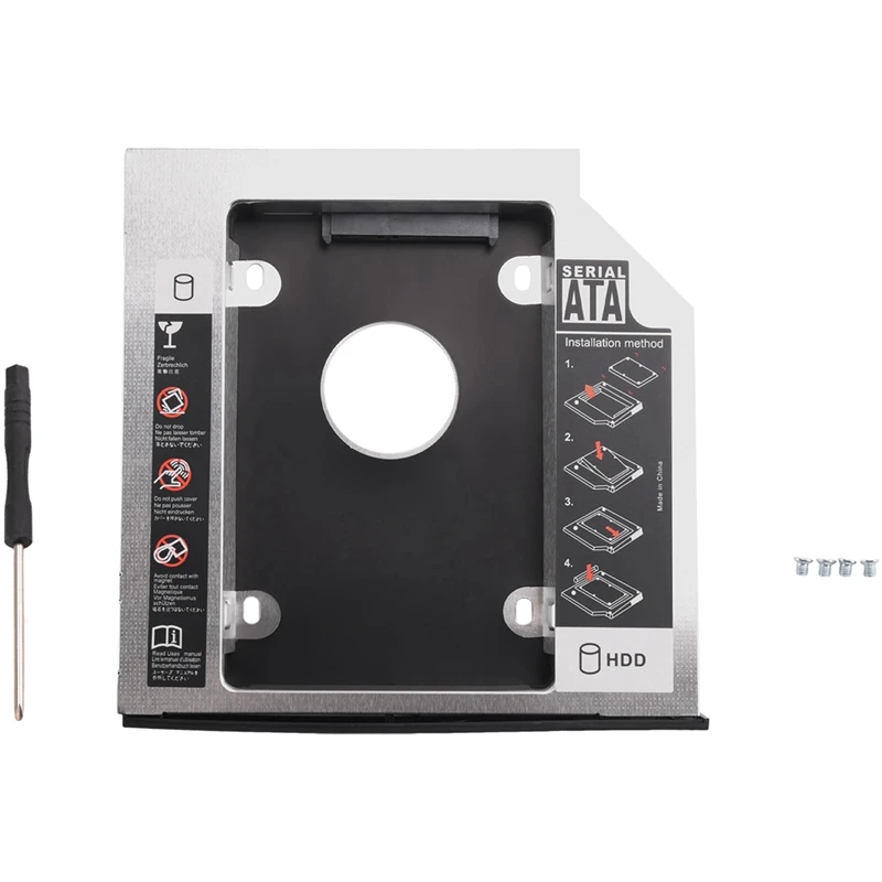 AT14 2Nd HDD SSD Hard Drive Caddy Tray Replacement For Lenovo