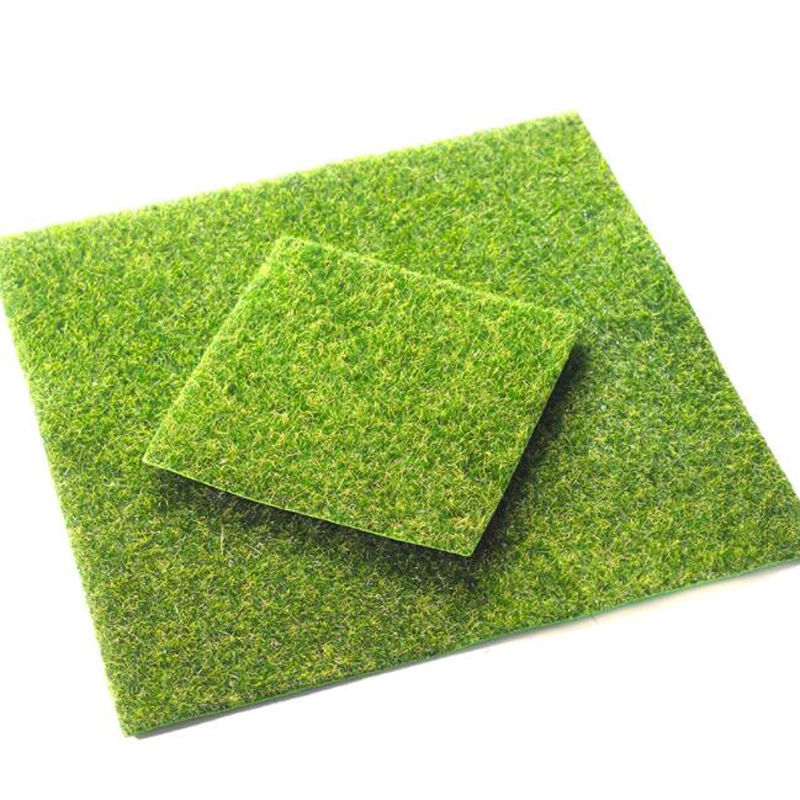 10pcs/lot Simulated Lawn Artificial Moss Background Decoration Green Grass More Size For Home and Garden Floor Dec