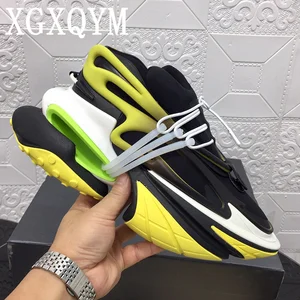 New Sneakers Women Thick Sole Daddy Shoes Height Increasing Casual Shoes Unisex Flat Platform Shoes Patchwork Sneakers Men