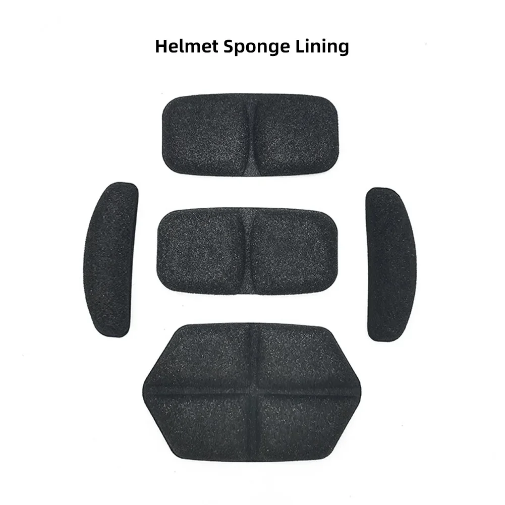 Tactical Helmet Soft Pad Durable 5/19Pcs Combat Paintball Helmet Pads Hunting Shooting Helmet Protective Pads