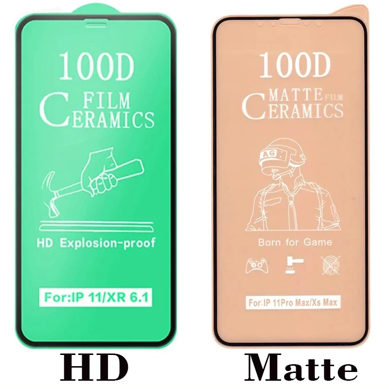 50Pcs HD Ceramic Matte Film For Samsung Galaxy A10S A20S A30S A40S A50S A02S A21S A20E M30S M20S Screen Protector Tempered Glass