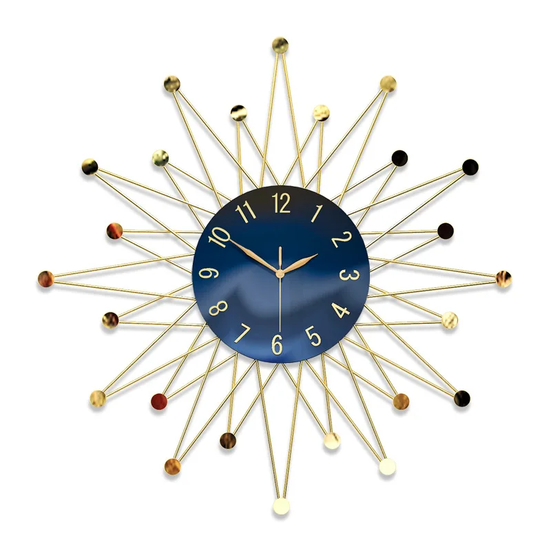 retro wall clock | sun wall decor | mid century wall clock | mid century clock | sun clock | sunburst wall decor | sunburst clock vintage | sun wall clock | gold sunburst wall decor | retro wall clock kitchen | retro wall clock large