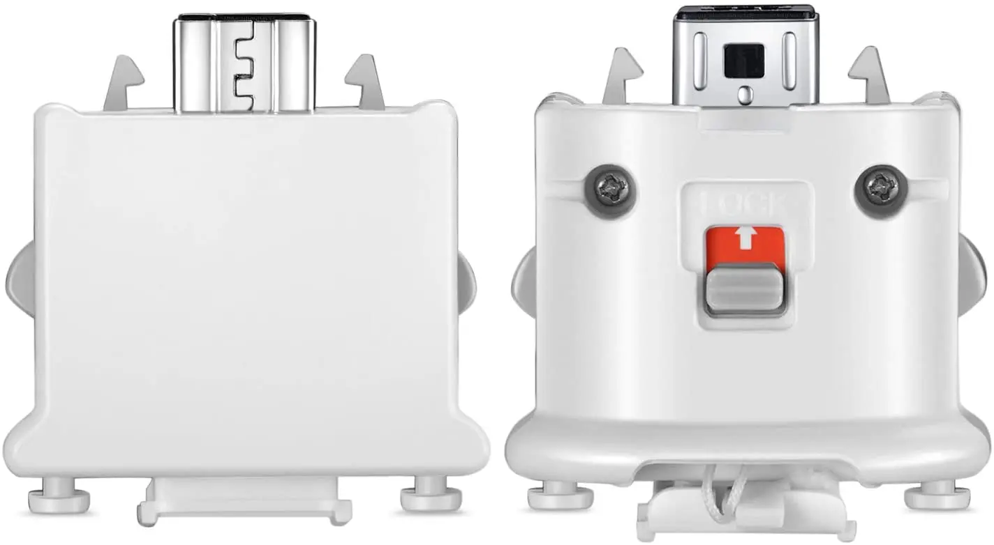Sostituzione Adattatore Nc Motion Plus Per Adattatore Wii Motion Plus-Acceleratore Sensore E Telecomando Nintendo Compatibile