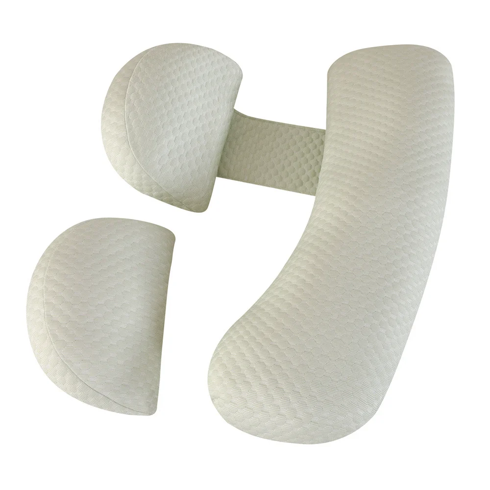 U-shaped Waist Pillows Maternity Pillow Pregnancy Pillow Cotton Sleeping Bedding Body Cushion Nursing for Pregnant
