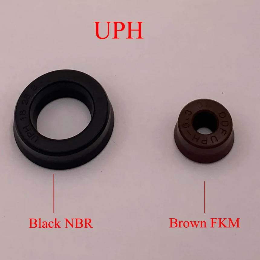 

UPH 355*387*24 355x387x24 380*400*15 380x400x15 Black NBR Rubber Dustproof Groove Lip Hydraulic Piston Rod Ring Gasket Oil Seal