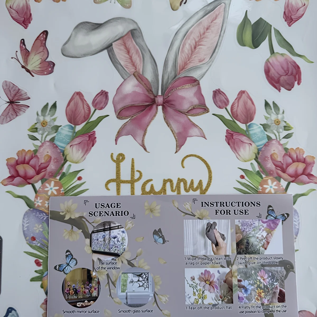 Easter Bunny Window Sticker 4