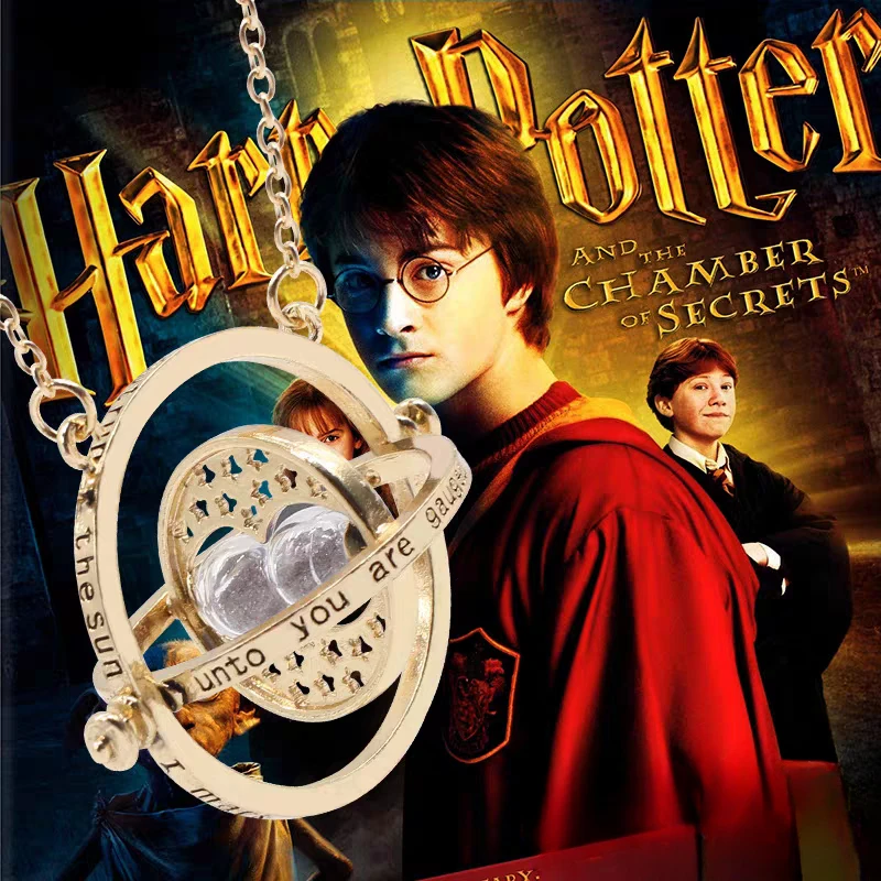Harry Potter Fashion Metal Collana Coppia Accessori Time Converter Clessidra Potters Collana Con Ciondolo Regali Di Natale