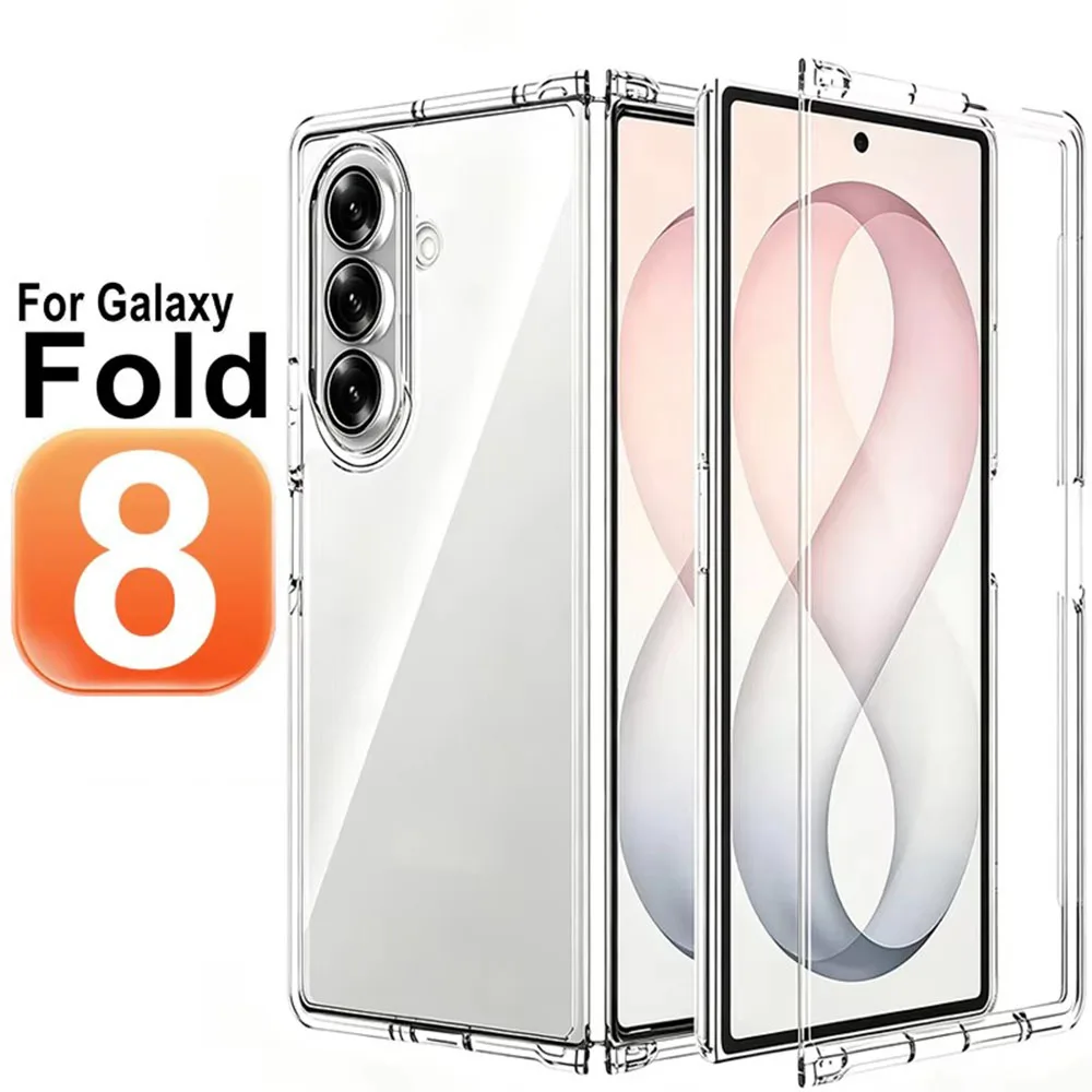 Crystal Clear Shockproof Armor Case - Transparent Protective Cover
