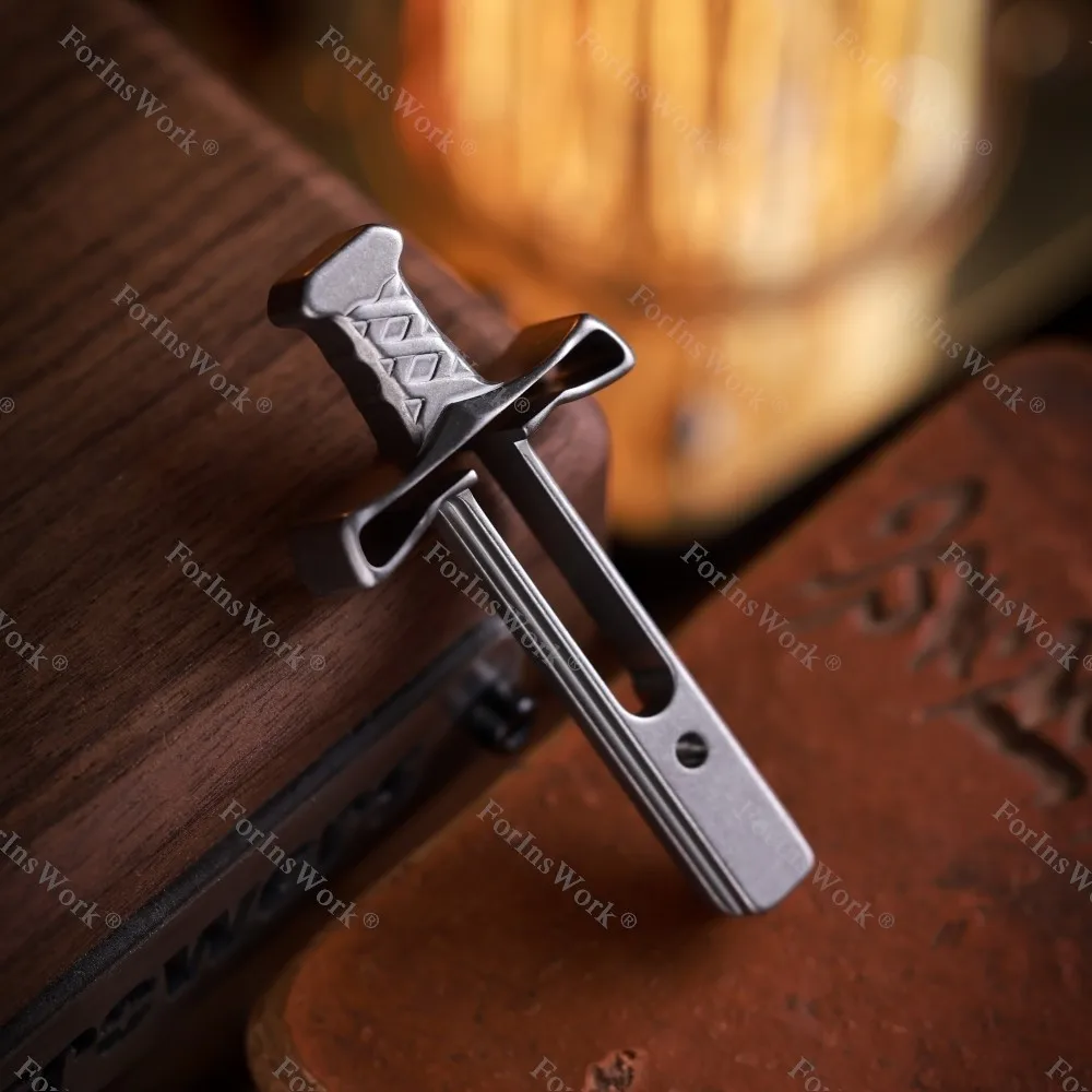 ACEdc Master Sword Clouded Zirconium Damascus With Zirconium