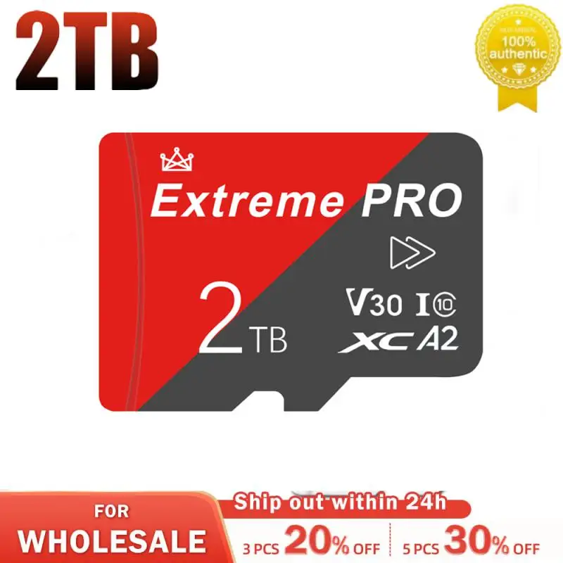 Scheda Di Memoria Da 2Tb U3 V30 Flash Sd Card Extreme Pro Uhs-I Micro Tf Sd Card 1Tb 512Gb 256Gb 128Gb All'Ingrosso Per Nintendo Switch