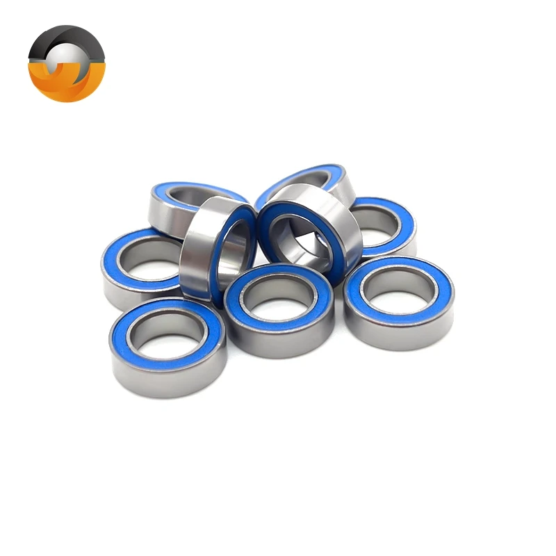 4Pcs MR1319RS 베어링 ABEC-7 13x19x4mm 얇은 섹션 MR1319-2RS 볼 베어링 RS MR1319 2RS 파란색 밀봉 L-1319DD
