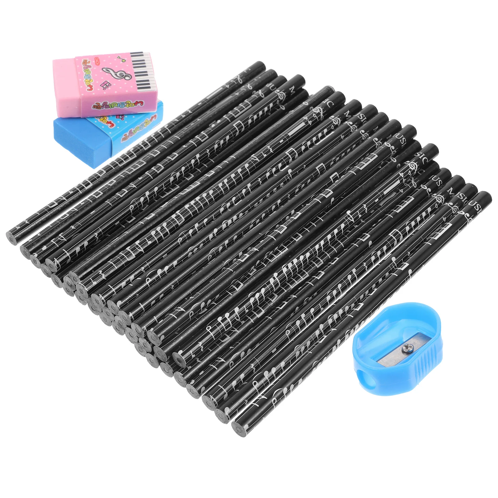 

Keyboard Erasers Bulk Wooden Sharpener Musical Music Manual Crayon Charcoal Girls Sharpeners Piano Note