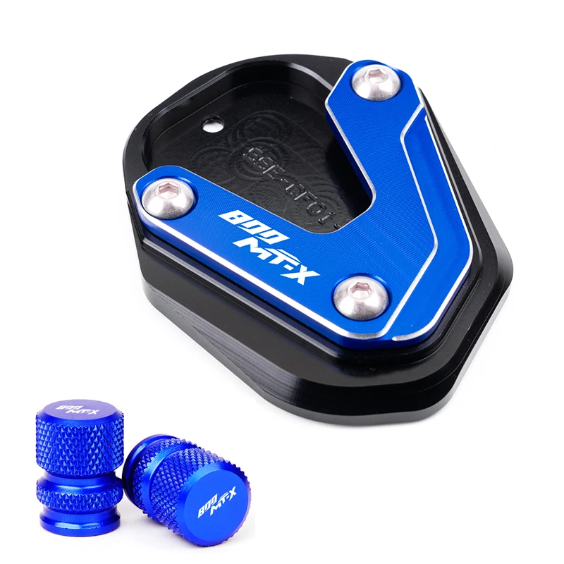 Enhanced Motorcycle CNC Kickstand Foot Side Stand Enlarger Pad Support Plate