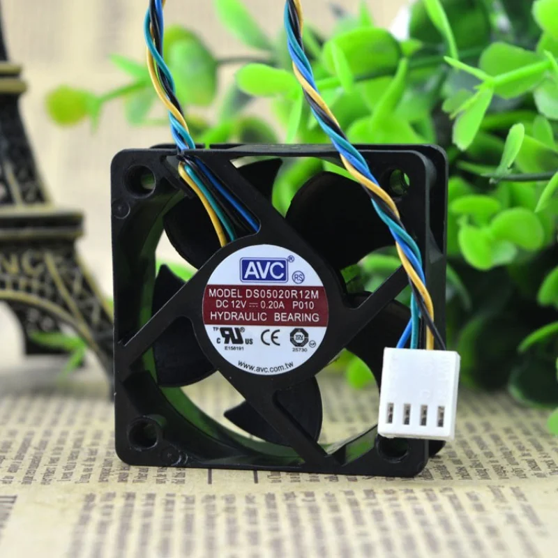 

5020 Ds05020r12m P010 12V 0.20a Four-Wire Cooling Fan