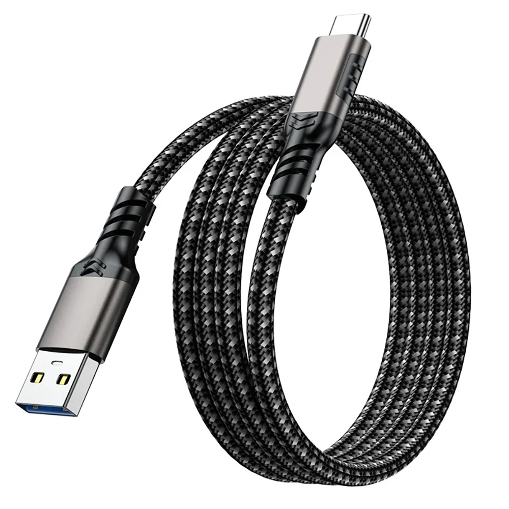 USB3.2 10Gbps USB 타입 C 케이블 USB A to C 3.2 Gen2 데이터 전송 케이블 (SSD 하드 디스크용) 3A 60W QC 3.0 고속 충전 케이블