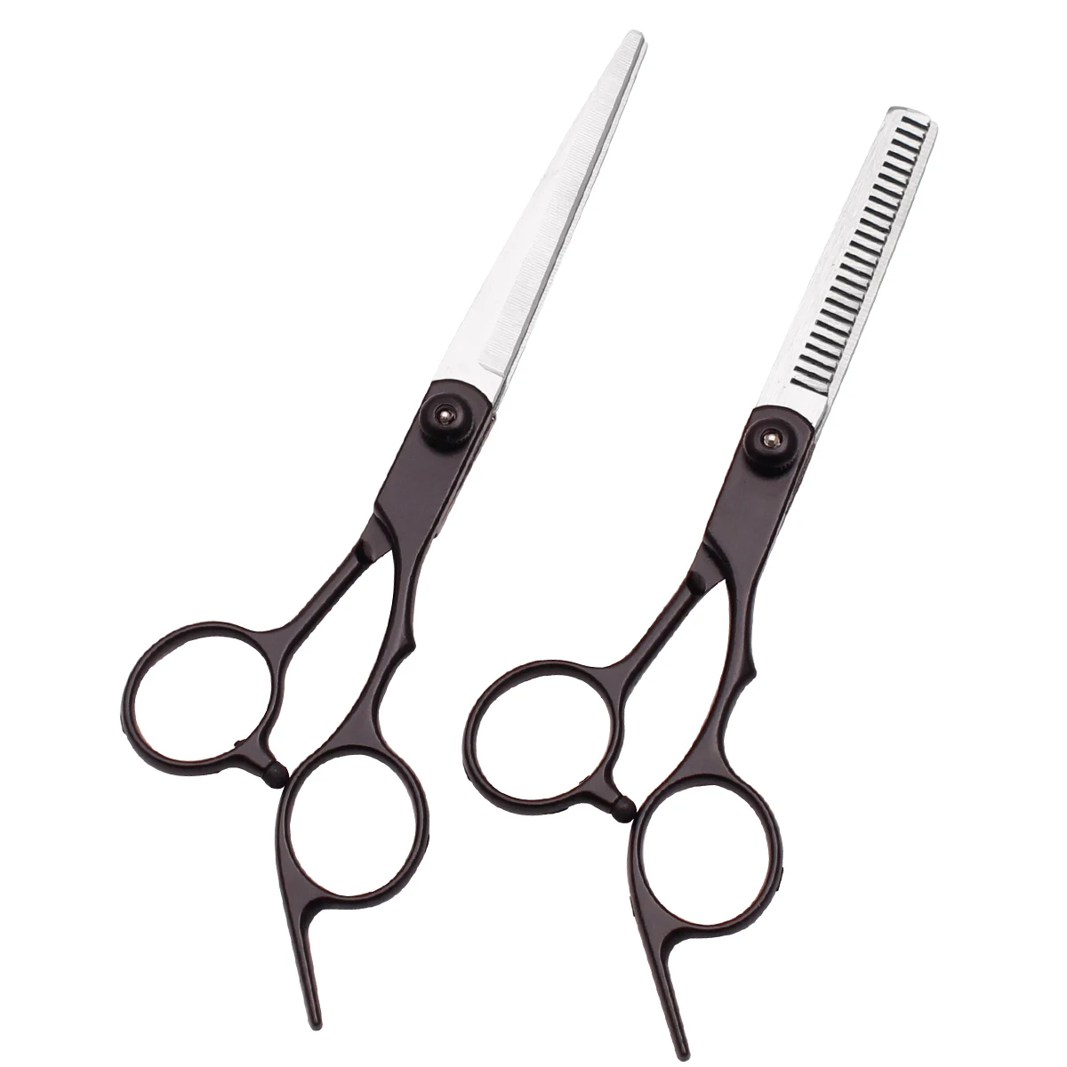 Hair Cutting Scissors Japan Stainless Black Barber Haircut Shears for Beauty Hairdressing Thinning Barbershop C1000