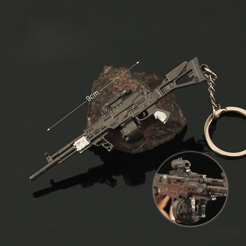 25cmナイフスキン アリーナブレイクアウト ミニ武器 キーホルダー アクセサリ 9cm Arena Breakout, Game Peripheral, Gun Model, Pendant