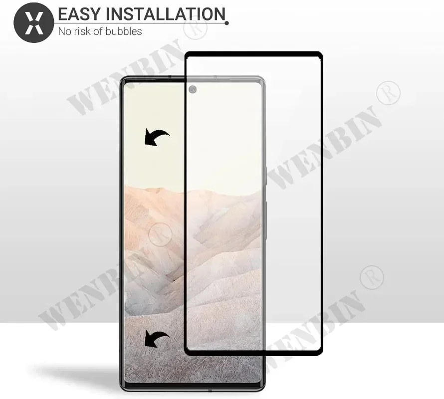 Premium 3-Pack Curved Full Cover Tempered Glass Screen Protector
