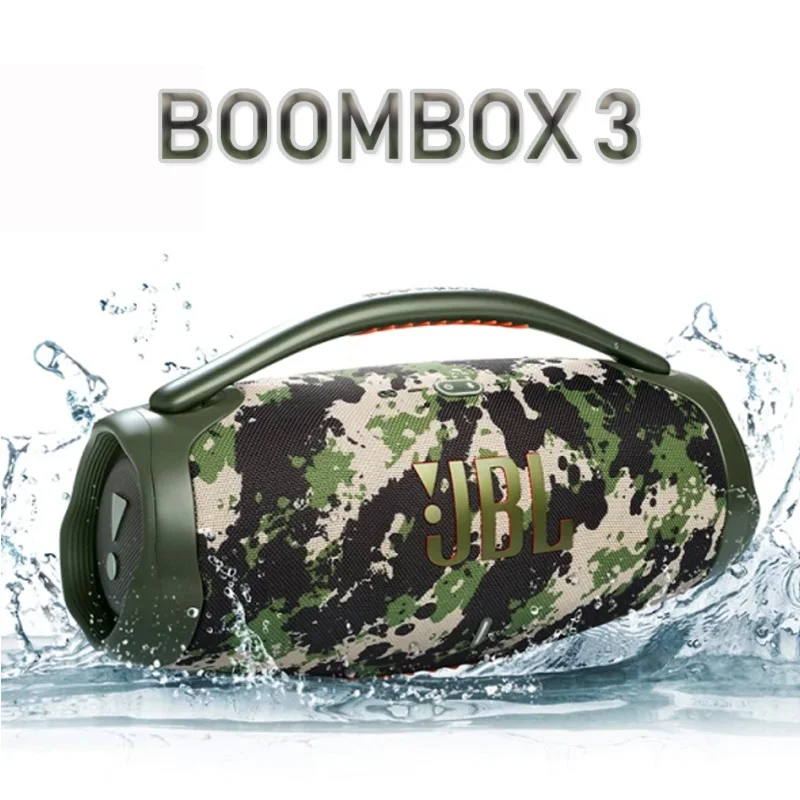 BOOMBOX3 Music God of War III Portable Bluetooth Speaker Subwoofer Outdoor Speaker IP67 Dust and Waterproof Hifi Sound Quality