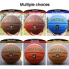 Icrofiber Cowhide Leather Feel High Elastic Wear-resistant Child Basketball Number 7 Indoor  Basketball Professional Team Sports 5