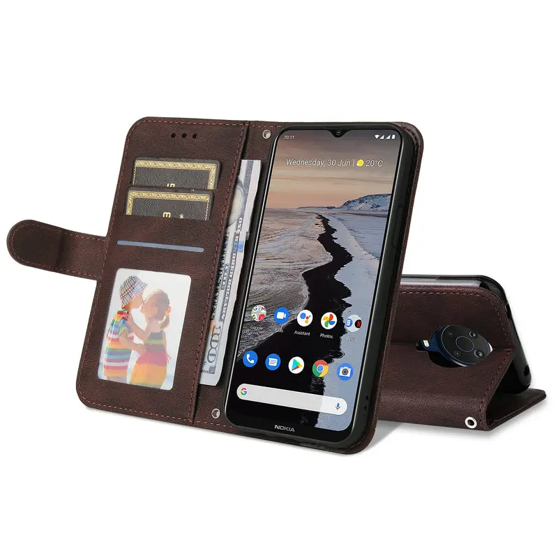 Premium Luxury Leather Flip Cover 360 Protective Book Pouch