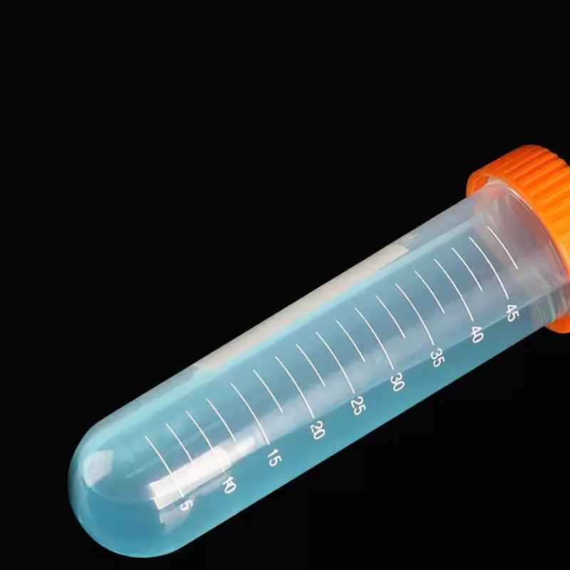 Plastic centrifuge tube 10ml 15ml 20 30 50 100ml graduated centrifuge tube/EP tube PCR Seed bottles with round bottom lids