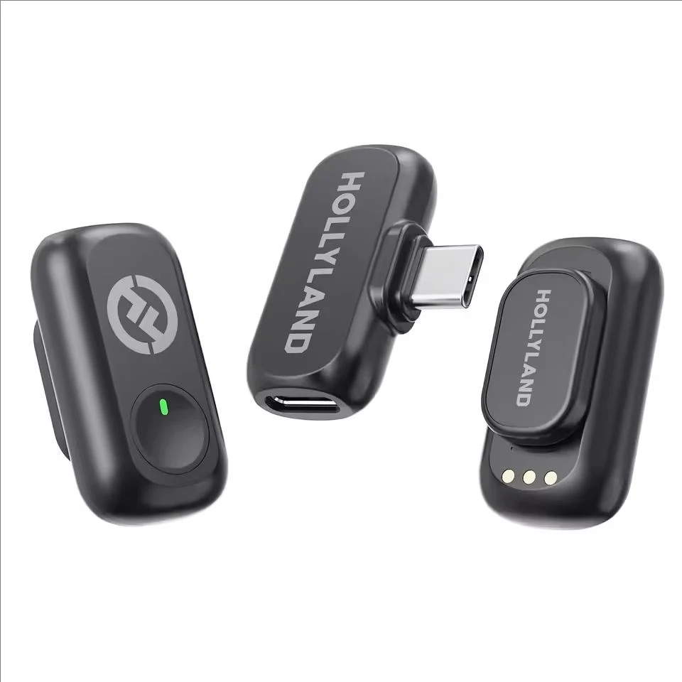 Hollyland LARK A1 ワイヤレスマイク iPhone/Androidカメラ対応 ノイズ