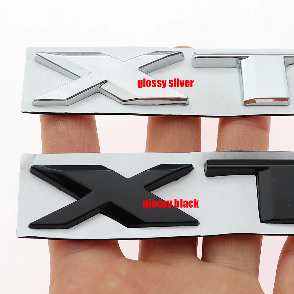 1PC 3D 금속 자동차 로고 스티커 테일 배지 자동차 리어 트렁크 엠블럼 데칼 (ATS SRX SRX4 CTS CT4 CT5 CT6 XTS XT4 XT5 XT6 AWD KDLK 용)