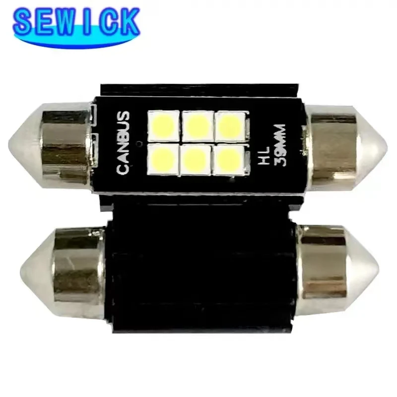 Canbus   LED  Festoon-31MM, ڵ ׸  , 12V, C5W, C10W, 36mm, 39mm, 41mm, 3030 6SMD, 100 