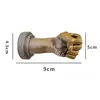Wall Sculpture Flower Vase Resin Fist Shape Flower Arranger Hand Sculpture Plant Holder Home Decorations 6