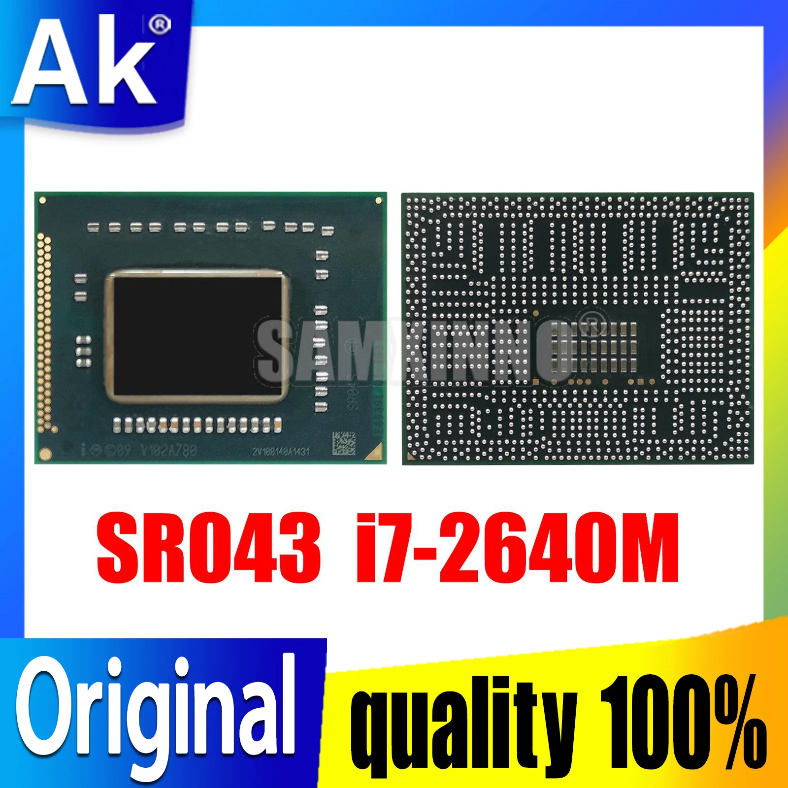 

100% New SR043 i7-2640M BGA Chipset